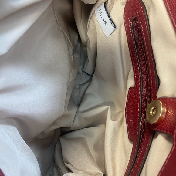 Nine West Red Purse - Picture 6 of 13